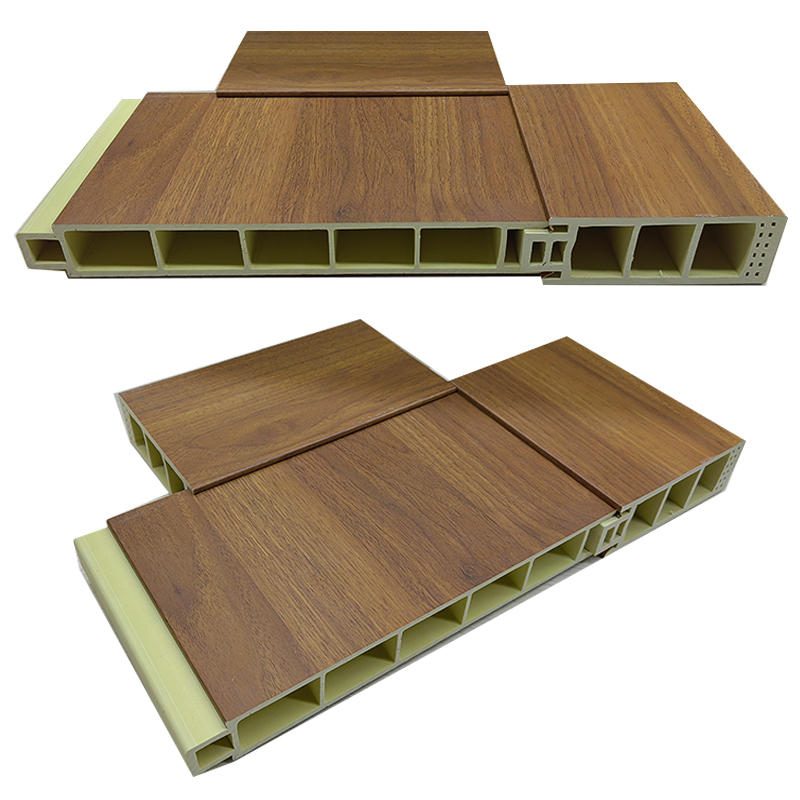 Middle East Be Cut And Install Different Size 35mm WPC Profiles WPC Assembly Door