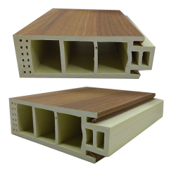 Middle East Be Cut And Install Different Size 35mm WPC Profiles WPC Assembly Door