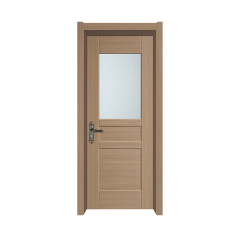 WPC Door Wood Plastic Composite Door With 2mm WPC Door Skin