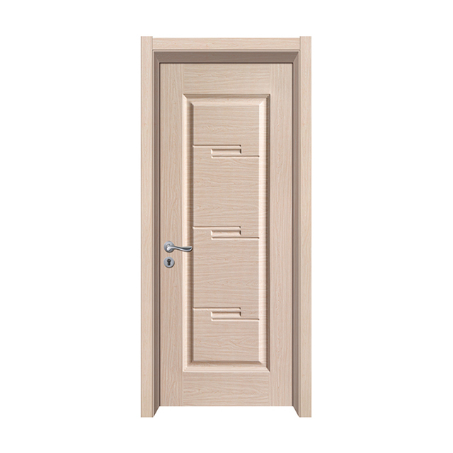 New ABS Door Hotel Flush Wooden Door Bedroom MDF Composite Internal Room Wood WPC Interior Doors