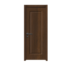 New ABS Door Hotel Flush Wooden Door Bedroom MDF Composite Internal Room Wood WPC Interior Doors