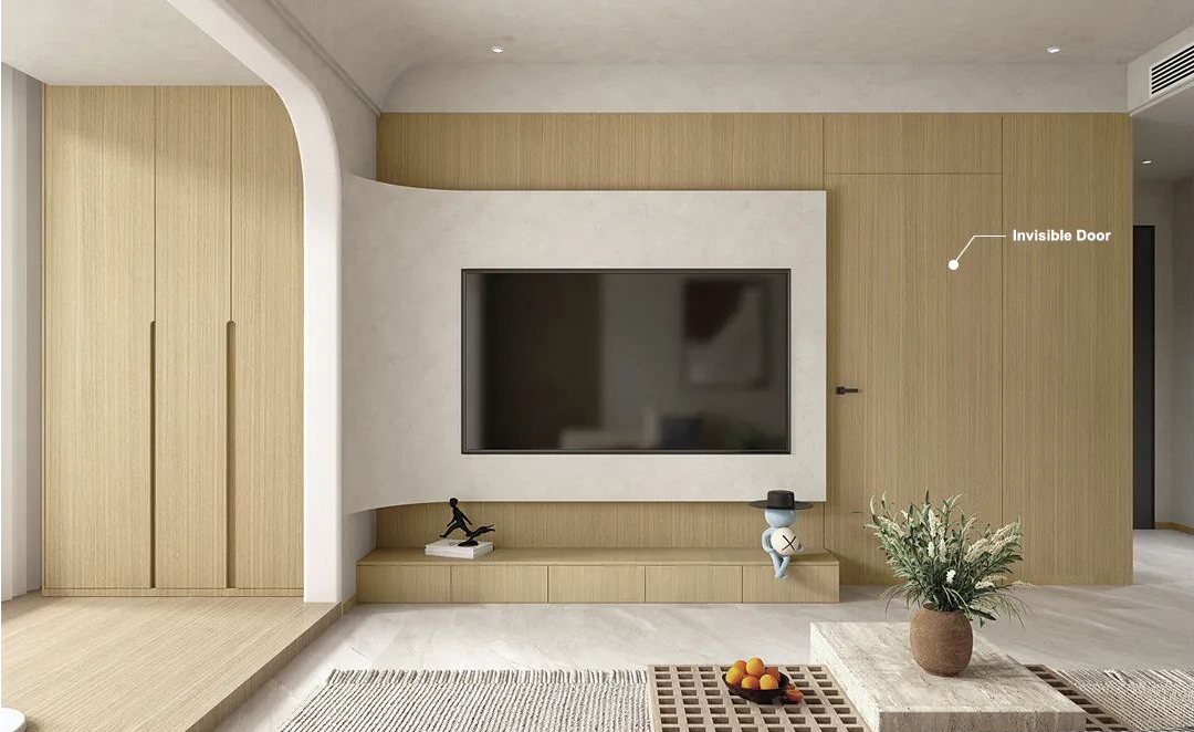 Why Can WPC Invisible Door Be Used As Your Bedroom Door?