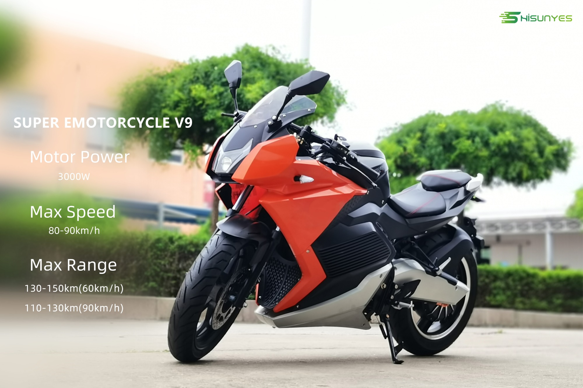 The super emotorcycle v9