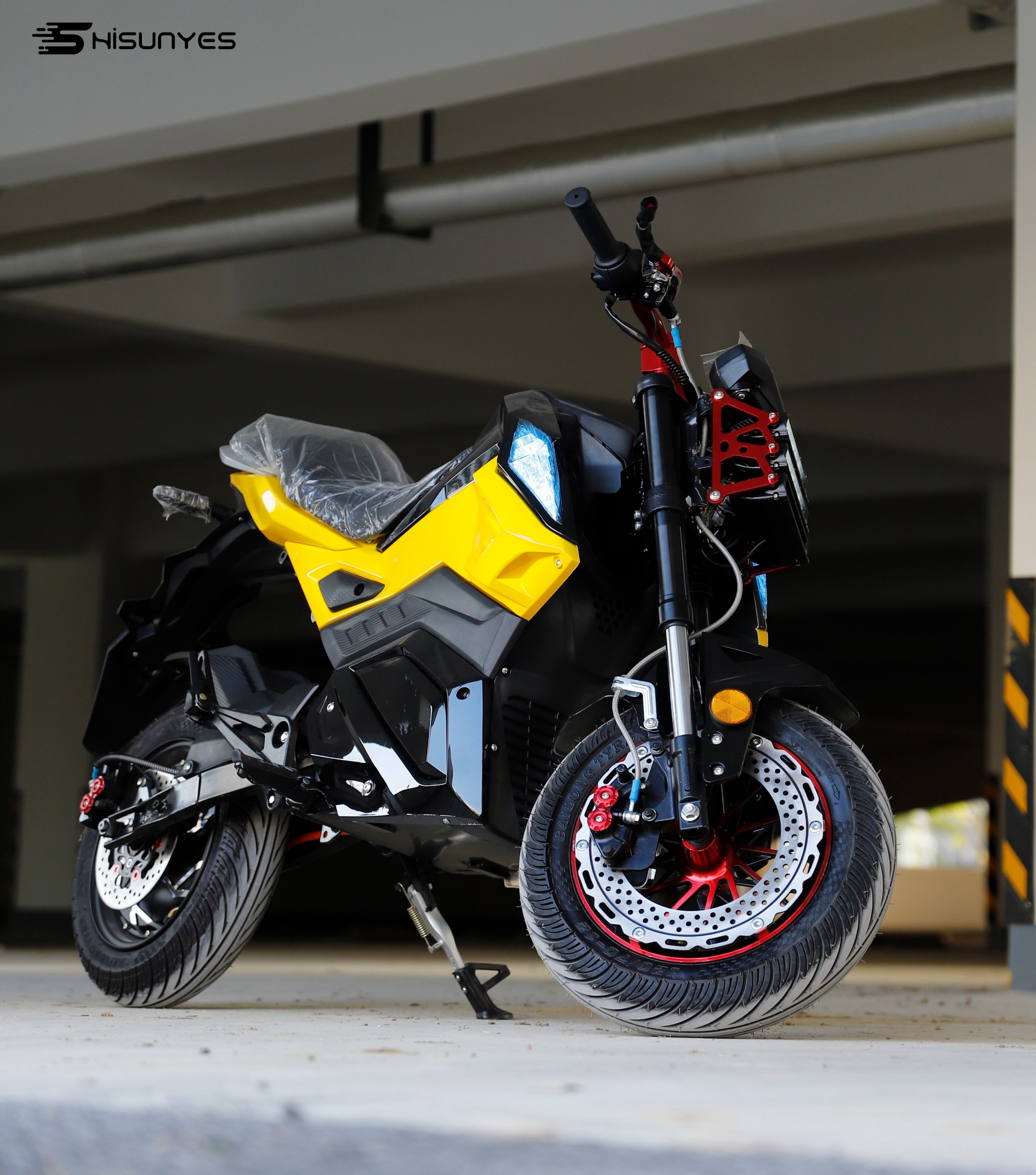 The mini electric motorcycle V6 is so cool