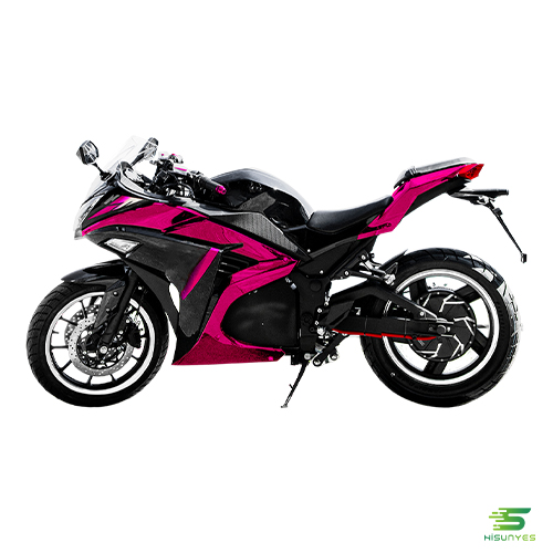 Electric Motorcycle V2 super streetbike Fashion electroplating purple