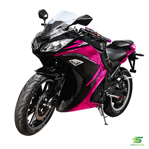 Electric Motorcycle V2 super streetbike Fashion electroplating purple