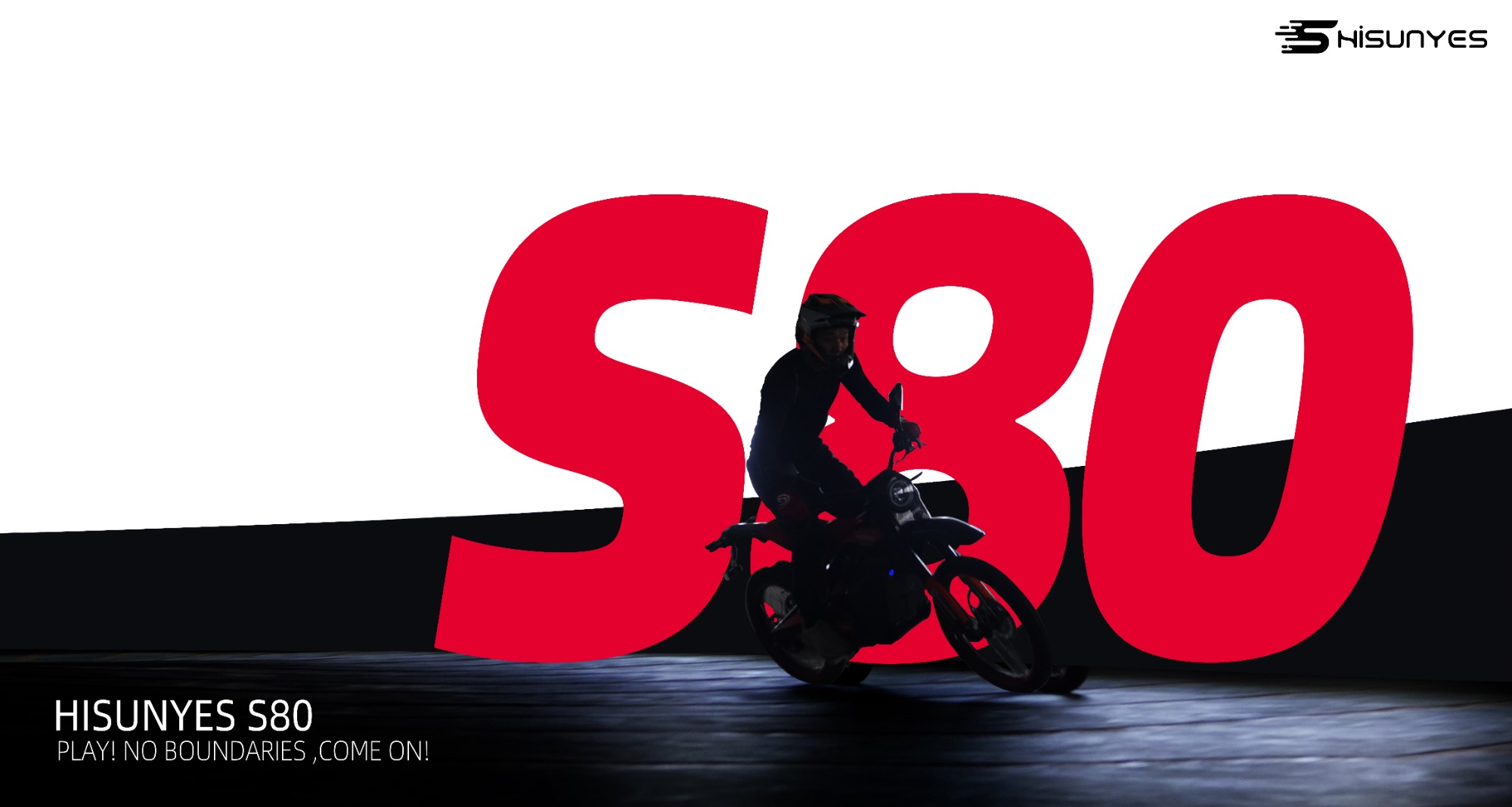 A nova moto elétrica S80 offroad está chegando