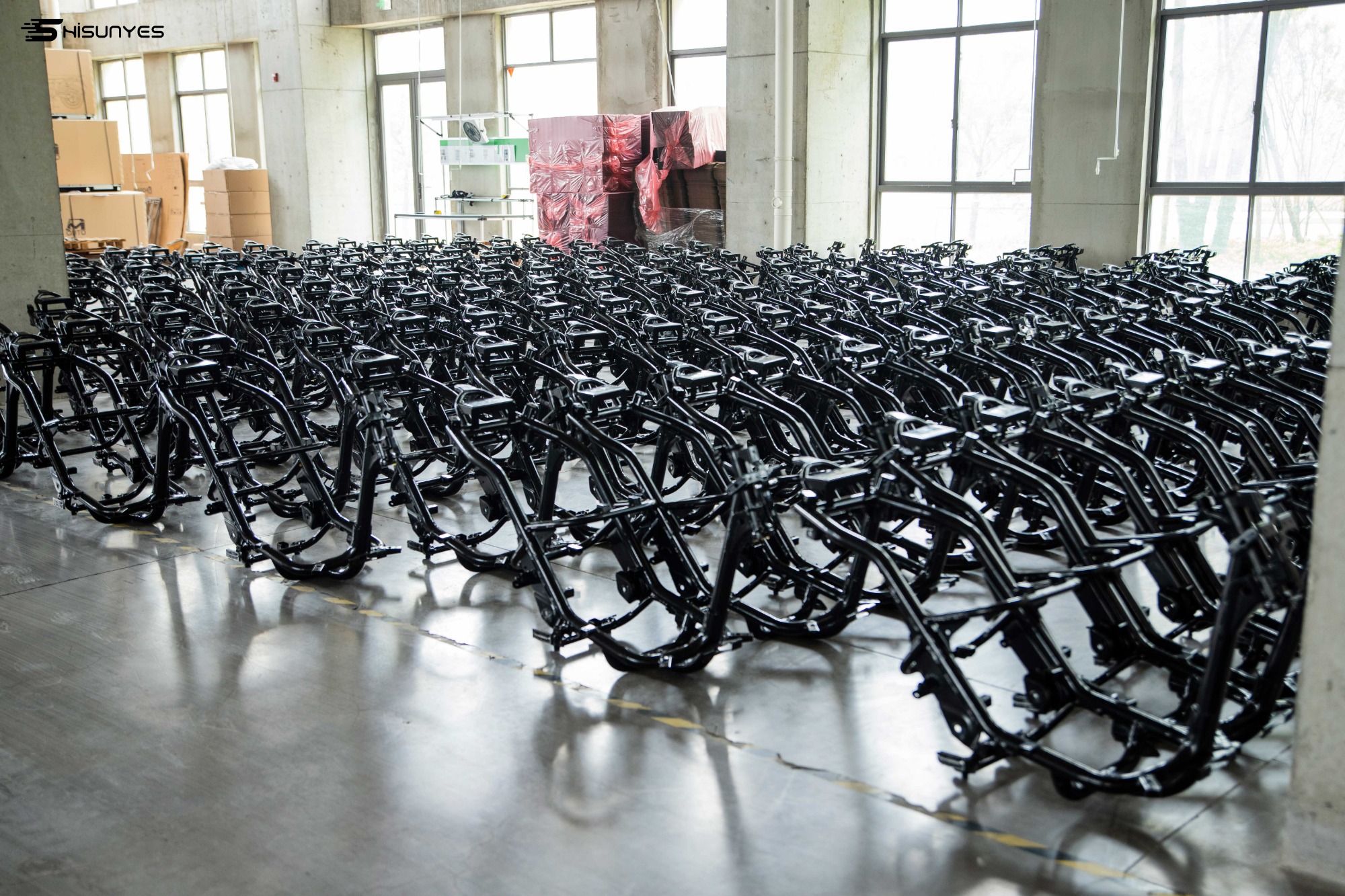 hisunyes factory production line