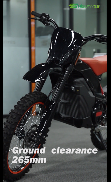 o vídeo da motocicleta elétrica hisunyes S80 offroad