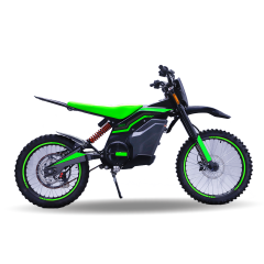 electric motorcycle S80 offroad green