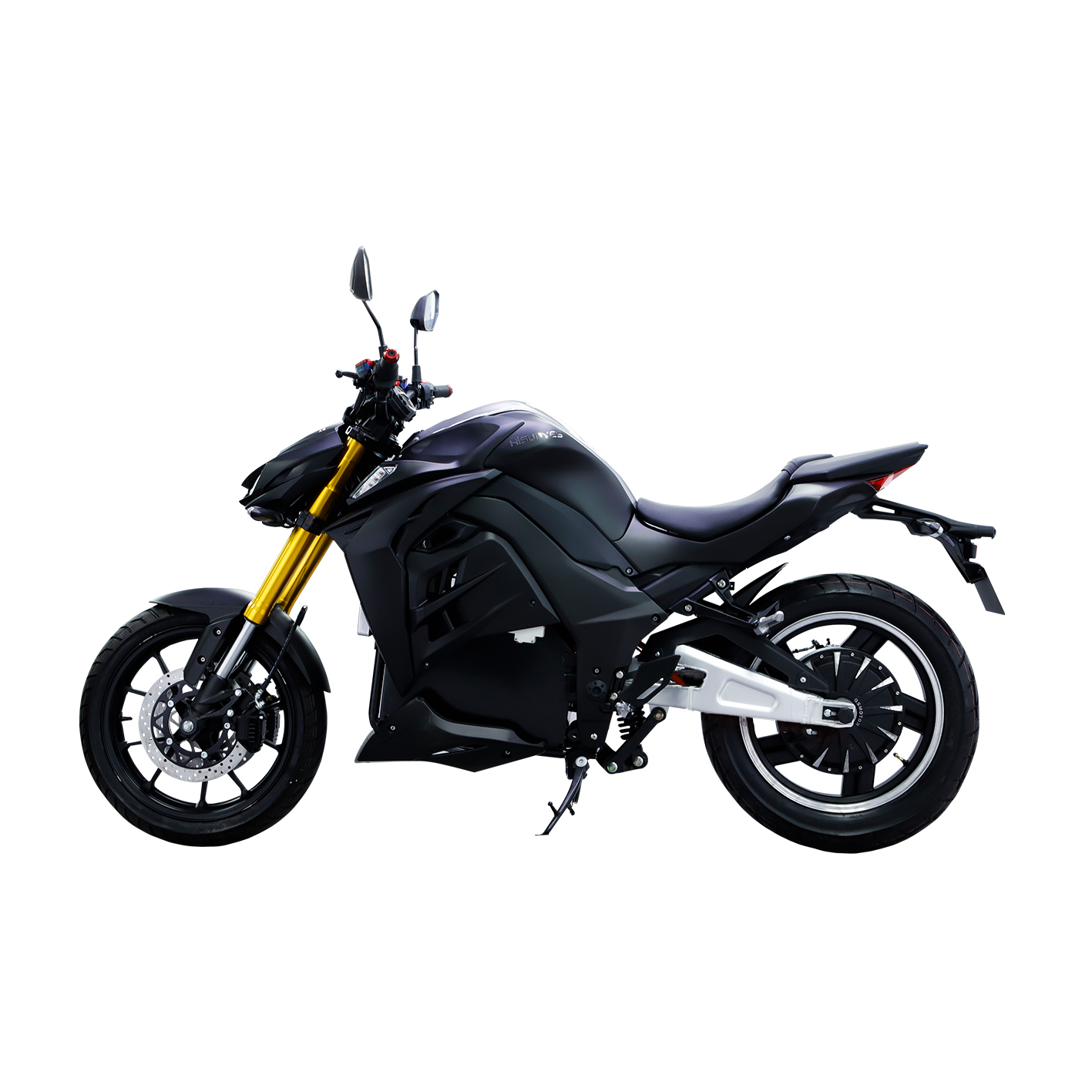 hisunyes V10 electric motorcycle black