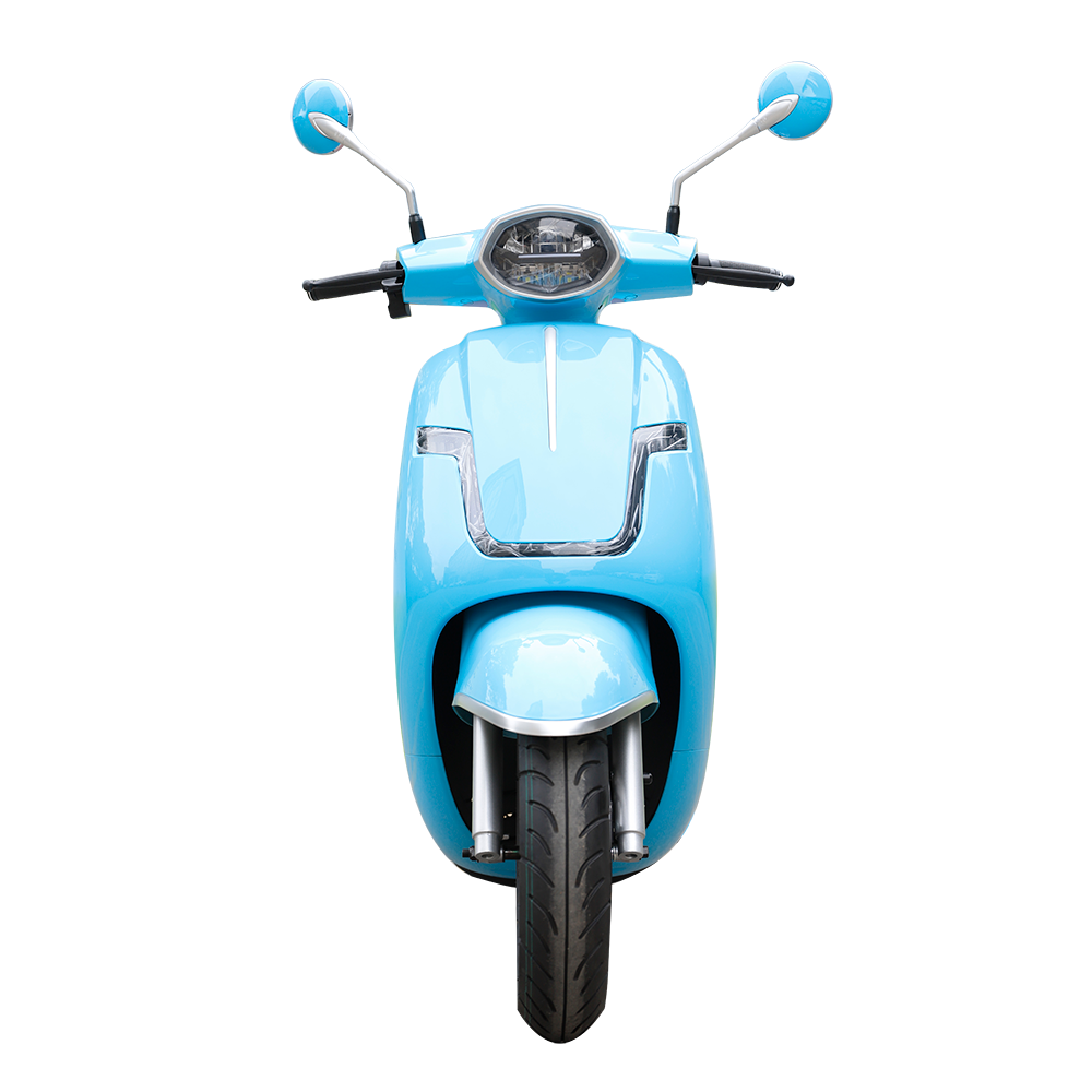 the 2023 new electric scooter DT5 Blue