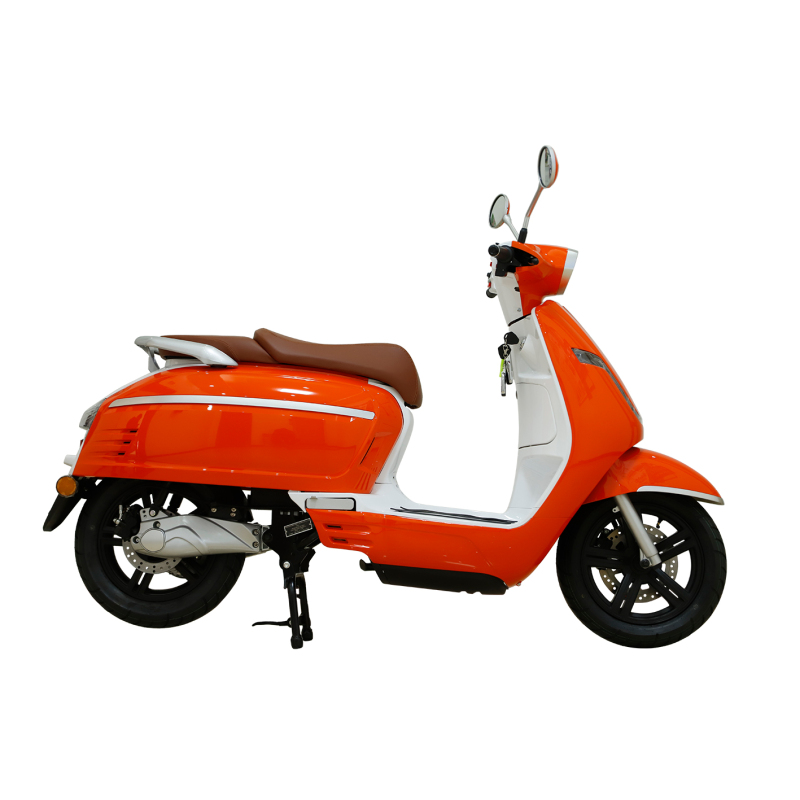 the electric scooter DT5 Red