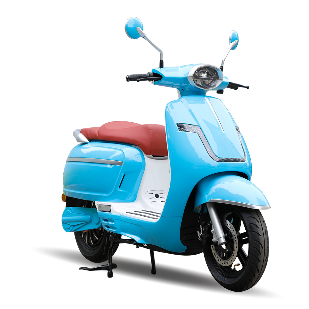 the 2023 new electric scooter EM10 Blue