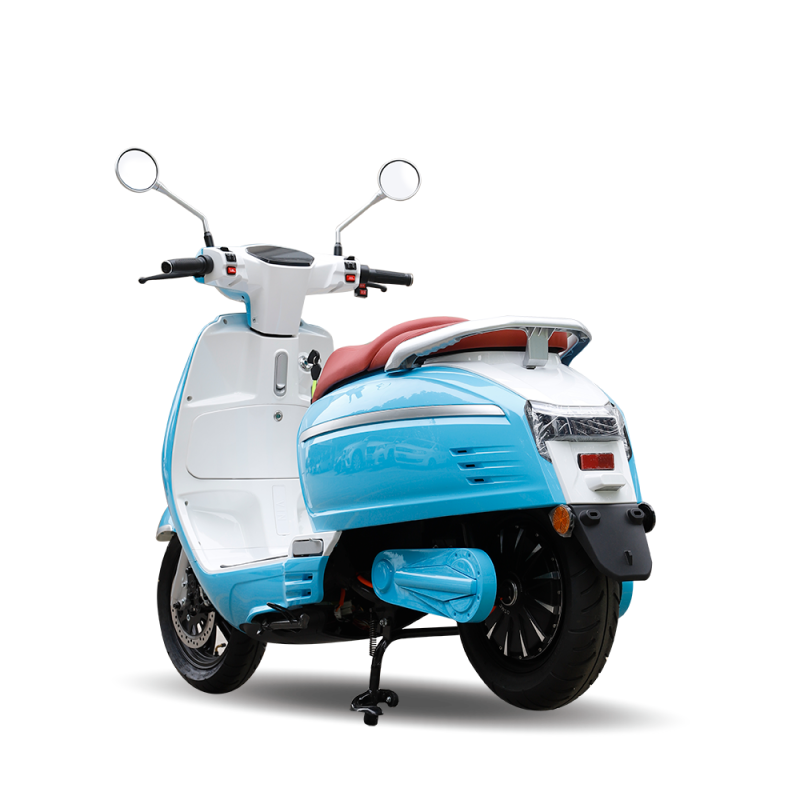 the 2023 new electric scooter DT5 Blue