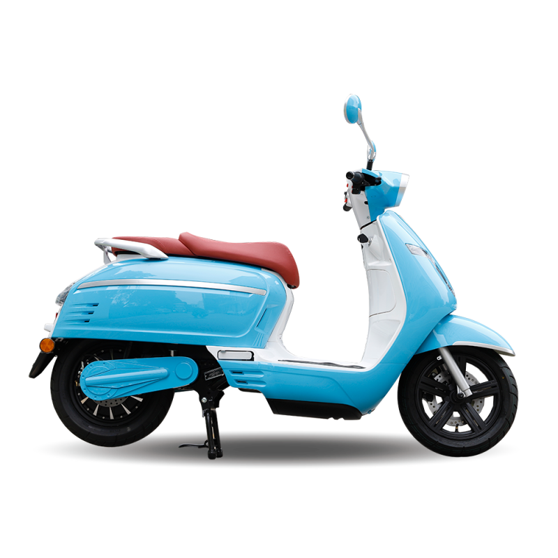 the 2023 new electric scooter DT5 Blue