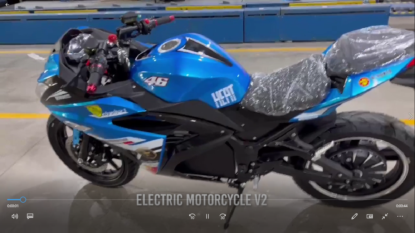 The Electric Motorcycle  V2 （HUb motor EEC）