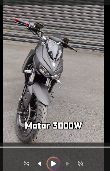 Nouvelle moto électrique v13