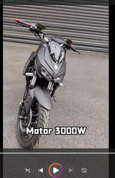 A nova moto elétrica V13