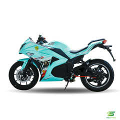 Moto électrique V2 super streetbike Fashion vert menthe