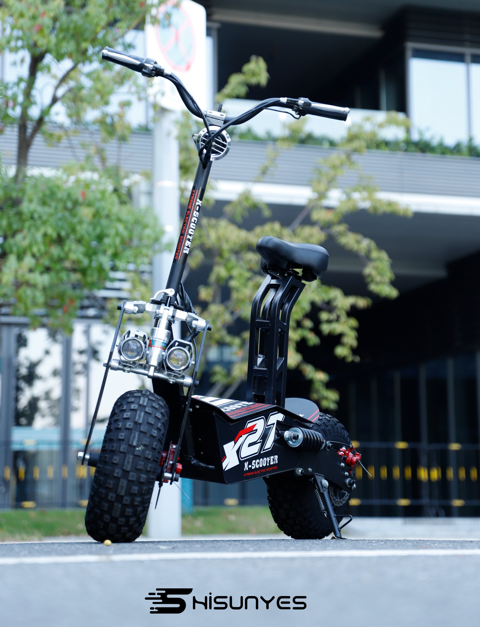 В погоне за мечтой с электрическим скутером X7