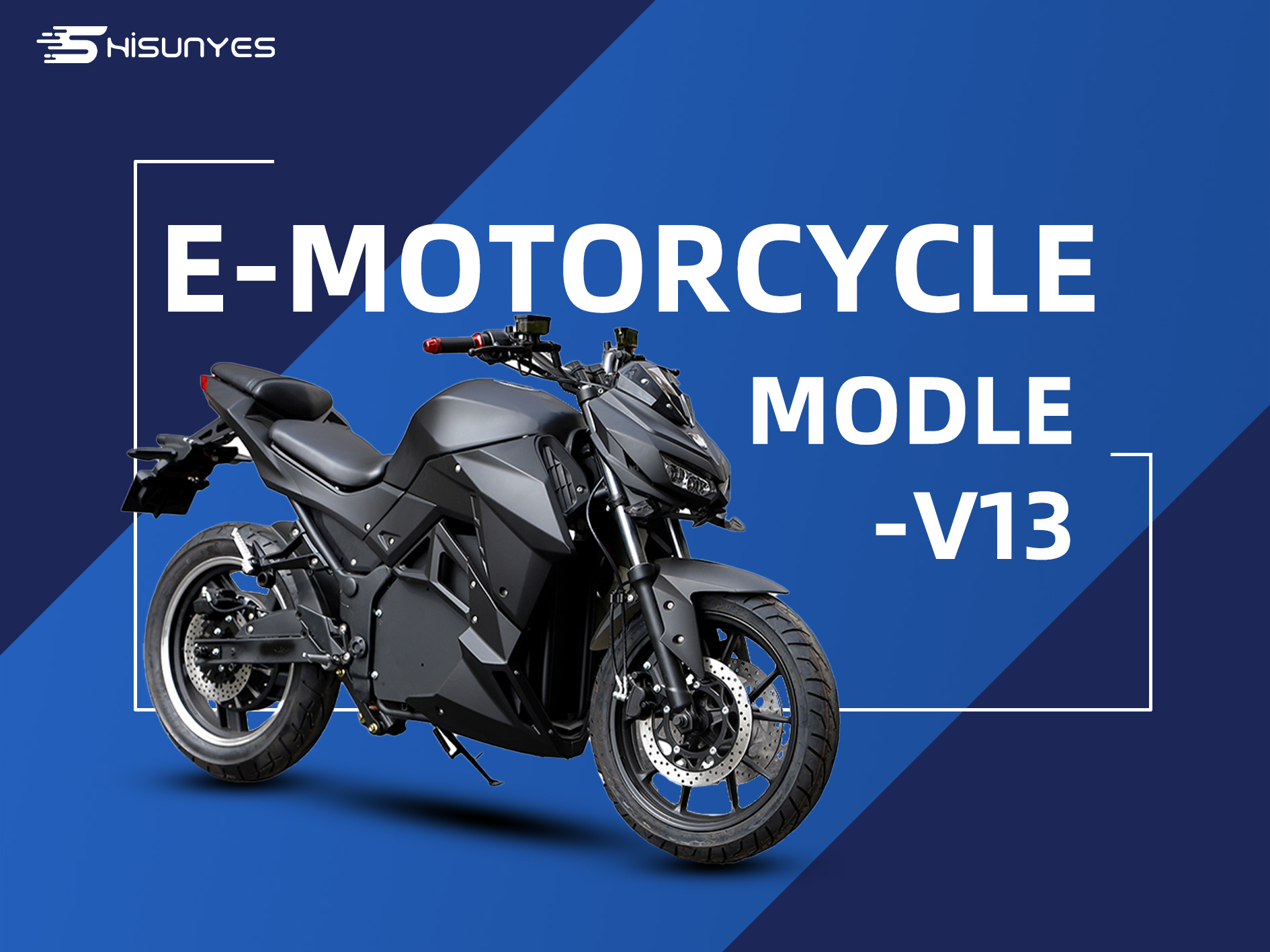 A motocicleta elétrica V13 está à venda