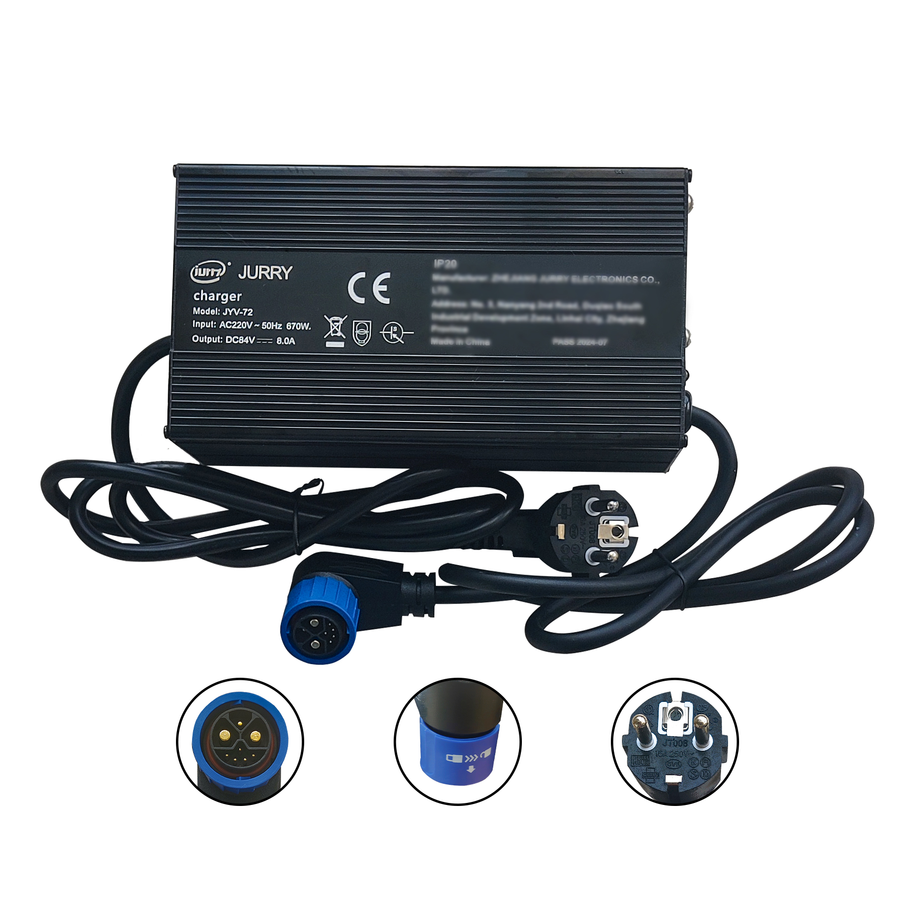 Horwin EK1 EK3 Scooter Charger AC220V DC84V Power Supply