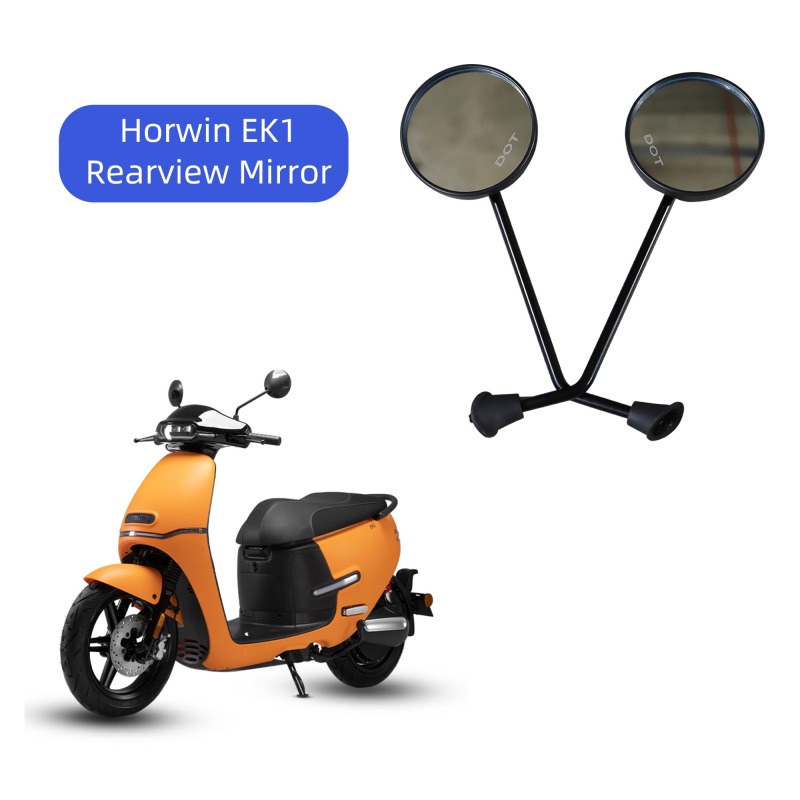 Convex Lens Rearview Mirrors Fit Horwin EK1 EK3 – 8mm Handlebar Universal Replacement