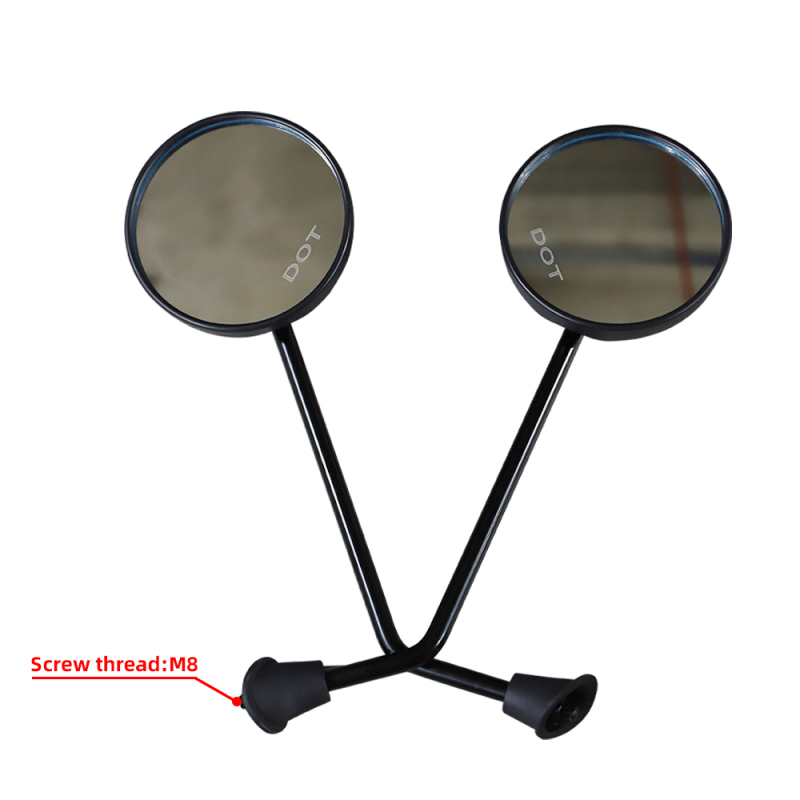 Convex Lens Rearview Mirrors Fit Horwin EK1 EK3 – 8mm Handlebar Universal Replacement