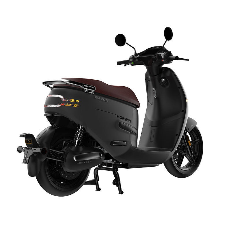 HORWIN EK3 PLUS 2025 gray/black electric commuter motorcycle-72V 36Ah long-range battery