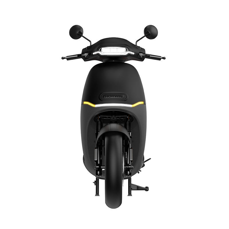 HORWIN EK3 PLUS 2025 gray/black electric commuter motorcycle-72V 36Ah long-range battery