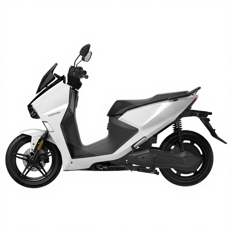 HORWIN SK1 Pro electric scooter Lithium Battery 80KM Range 45KM/H High-Speed L1E Green Streetbikes Electric Motorcycle 72V 36Ah