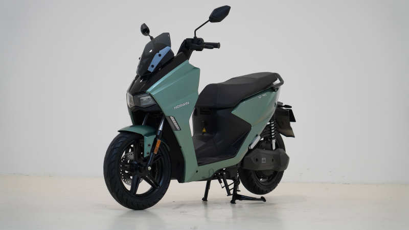 HORWIN SK1 Pro electric scooter Lithium Battery 80KM Range 45KM/H High-Speed L1E Green Streetbikes Electric Motorcycle 72V 36Ah
