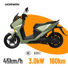 HORWIN SK1 Pro electric scooter Lithium Battery 80KM Range 45KM/H High-Speed L1E Green Streetbikes Electric Motorcycle 72V 36Ah