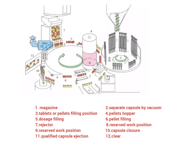 NJP-400A Newest Model Fast Fully Automatic Capsule Filling Filler Machine