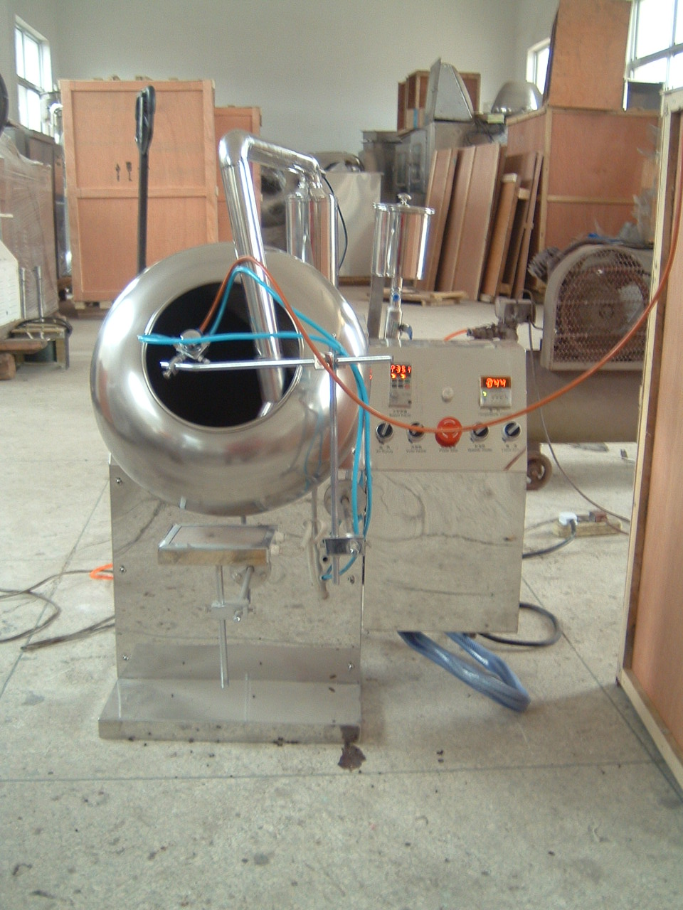 Simplified BY-300/400 Type Water Chestnut Mode Coating Machine