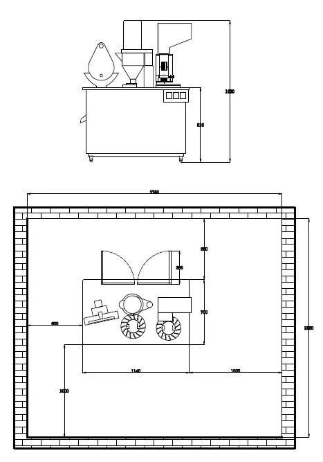 CGN208-D Semi Automatic Capsule Filling Machine