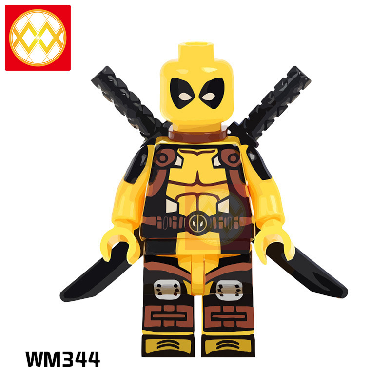 WM6007 Wade Winston Weapon X Marvel Super Heroes Action ModelBuilding Blocks Educational Children Gift Toys
