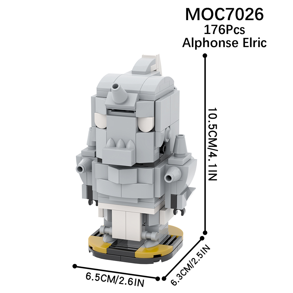 MOC7026 Creativity series Anime Fullmetal Alchemist Alphonse Elric ...