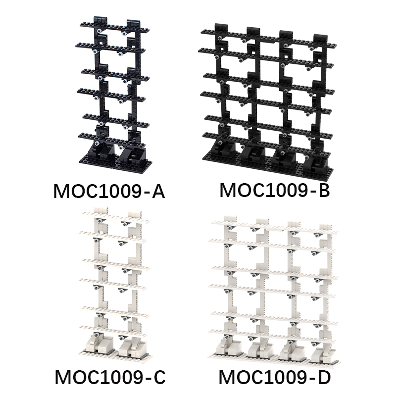 MOC1009 Minifigure Display Stand Building Blocks Bricks Kids Toys for Children Gift MOC Parts