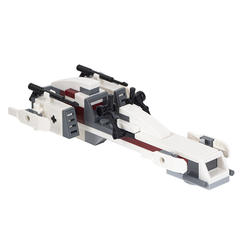 MOC2039 Star Wars White BARC Speeder DIY Model Building Blocks Educational Toys For Kids Gifts