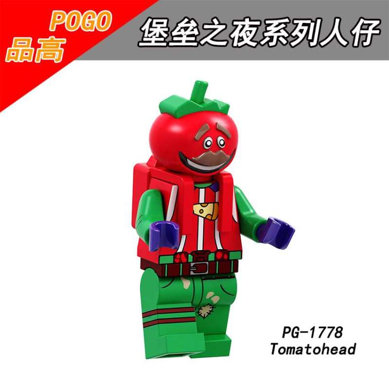 PG8203 Fortnite Zoey Cuddle Team Leader Technique Chromium Leviathan Tomatohead Rite Gunne Beafult Skin No.3 Action Figures Building Blocks Kids Toys