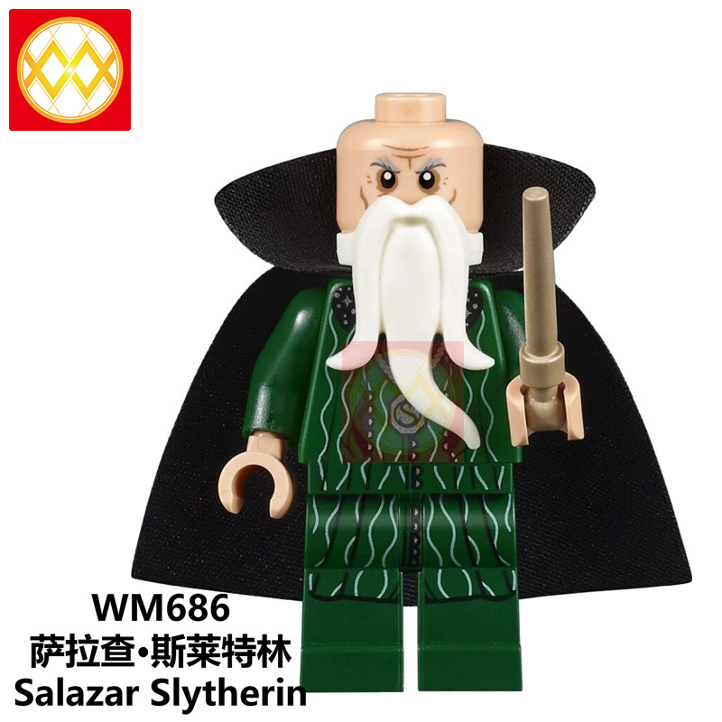 WM6059 New Sirius Orion Fleur Delacour Salazar Slytherin Dumbledore Cornelius Rowena Griffindor Hagrid Building Blocks Kids Toys