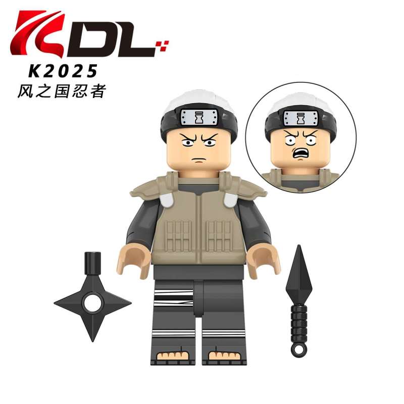 KDL804 Uchiha Shisui Thunder Country Ninja Earthland Ninja Hoshigaku Kisame Wind Ninja Might Guy Ebisu Water Country Ninja Inuzuka Kiba Building Block