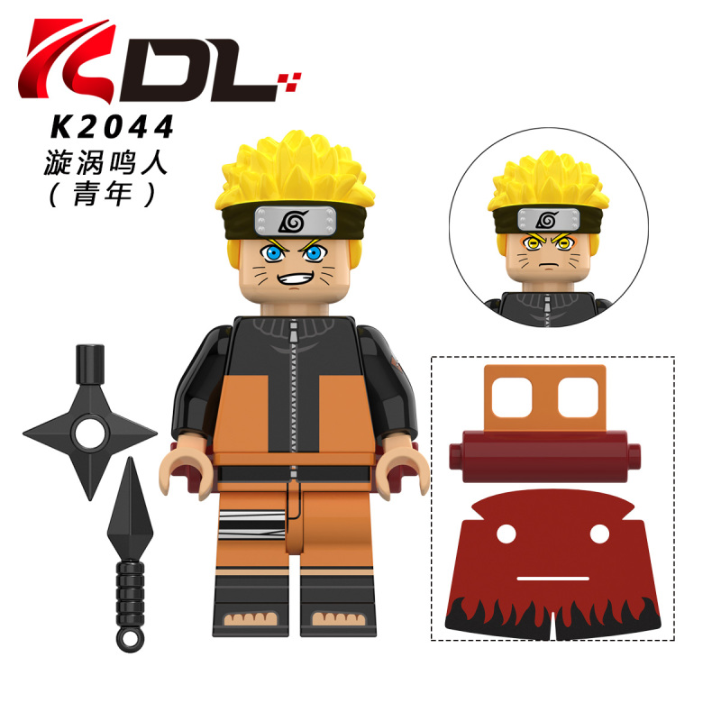 KDKL806 Uzumaki Naruto Hoshigaki Kisame Senju Hashirama Hot Sale Anime Figures Cartoon Series Boruto Building Blocks Kids Toys