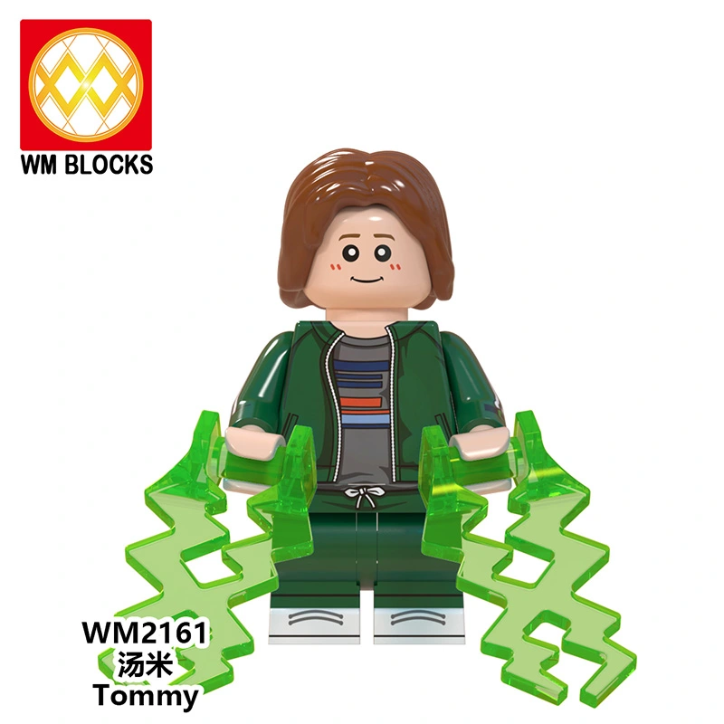 WM6115 MOVIE Super Heroes New Vision Wanda Witch Bily Tommy Speed Mini Action Figures Building Blocks Toys