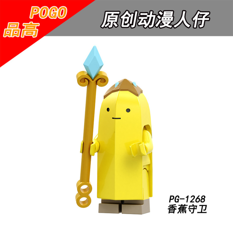 PG8141 Cartoon Series Adventure Time Finn Jake Bonnibel Bubblegum The Ice King Flame Action Figure Building Blocks Kids Toys