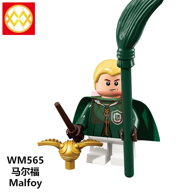 WM6040 The Chamber Of Secrets Harry Potheres Hermione Ron Weasley Lord Voldemort Draco Malfoy Dobby Building Blocks Kids Toys