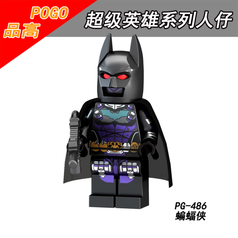 PG8154 Anim Dr. Zola Eric Kermongo Batman Punisher Darkseid Action Figures Building Blocks Kids Toys
