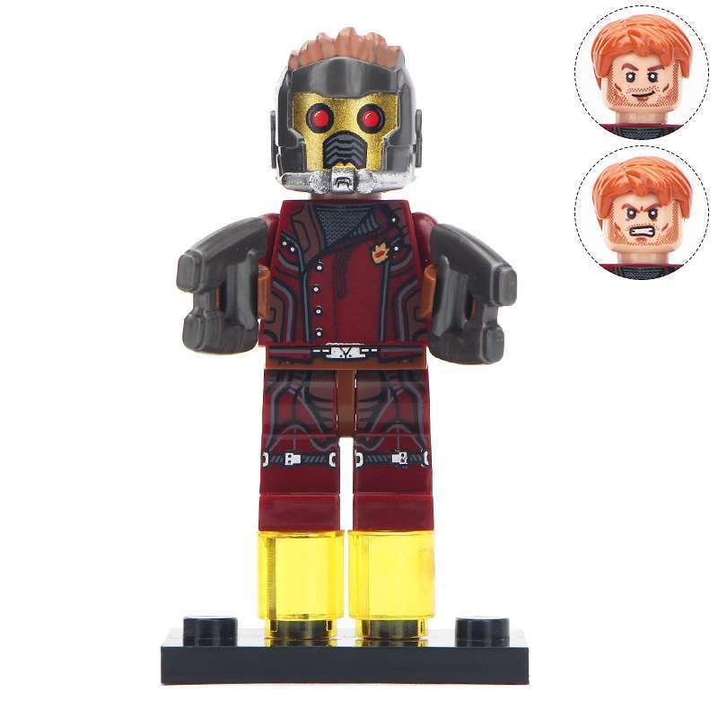 WM283 Marvel Super Hero Star-Lord Action Figure Building Blocks Kids Toys